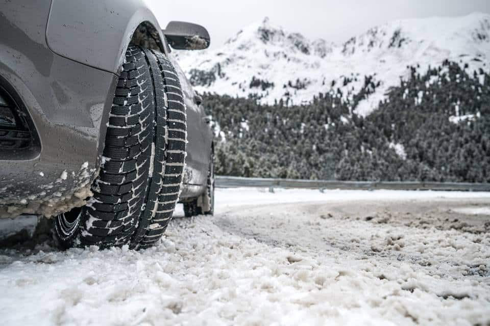 Nokian pneu dans la neige