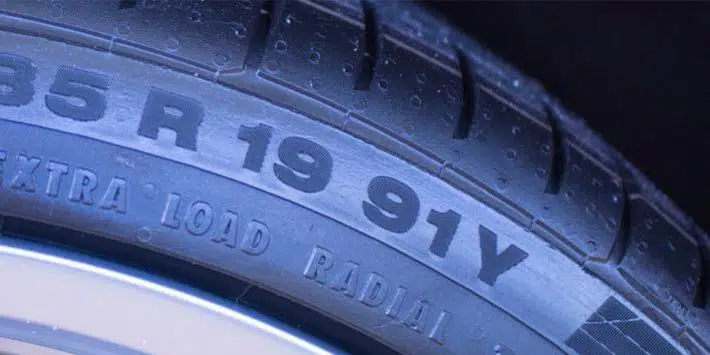 indice de charge et de vitesse des pneus
