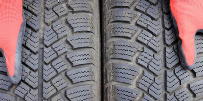 L'usure des pneus est à prendre en compte lors d'un changement de pneu