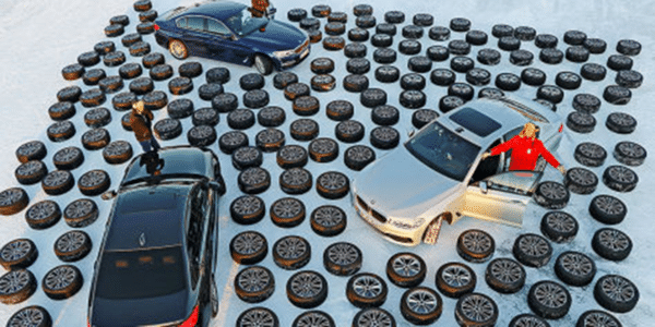 Test pneus hiver : Auto Bild a fait un comparatif sur neige de 51 pneus hiver