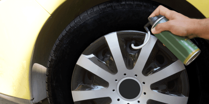 Etes-vous équipé d'un kit de réparation pour réparer un pneu crevé ?